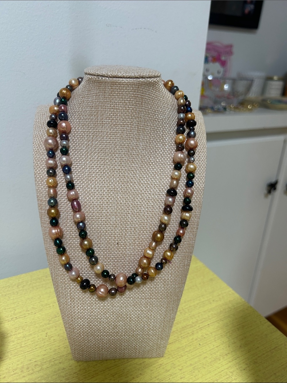 Honora Multicolor Pearl Double Strand Necklace